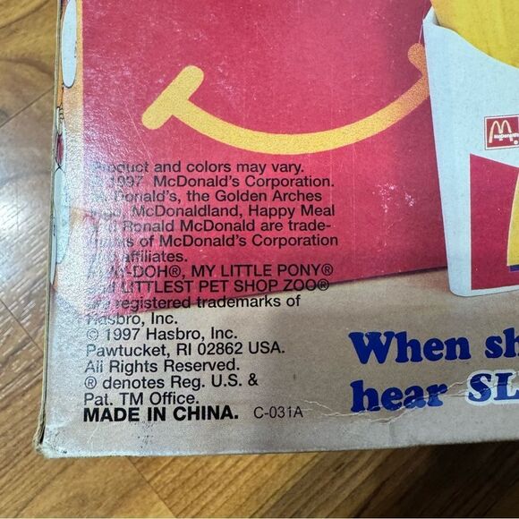 Vintage Rare 1997 McDonald Land Happy Meal Girl in original box! - Picture 5 of 7